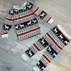 Pink Lily Christmas pajama set, 2T